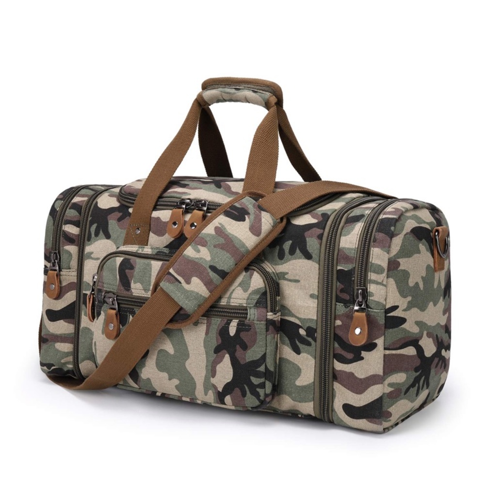 Canvas Duffle Bag Travel 50L/60L Duffel Weekender